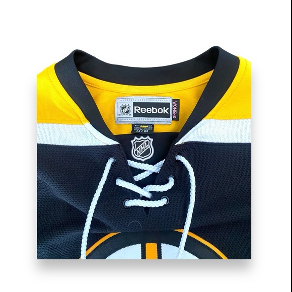 Boston Bruins NHL REEBOK Women’s Athletic Hockey Jersey - Picture 5 of 7